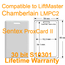 LMPC2-SN ProxCard II 1326 30bit Sentex S10301 for LiftMaster Chamberlain SNARHIDPRO